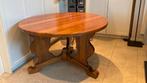 Massief houten Salon Tafel rond, Huis en Inrichting, Tafels | Salontafels, 50 tot 100 cm, Rond, Gebruikt, 50 tot 75 cm