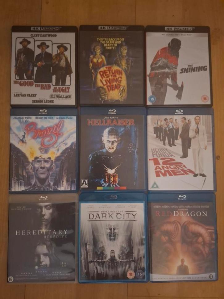 30 stuks 4k blu rays te koop, Cd's en Dvd's, Blu-ray, Zo goed als nieuw, Verzenden