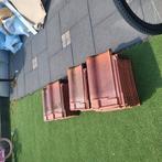 dakpanelen GRATIS   harderwijk wijk frankrijk, Gebruikt, Steen of Klei, Ophalen of Verzenden, 15 m² of meer