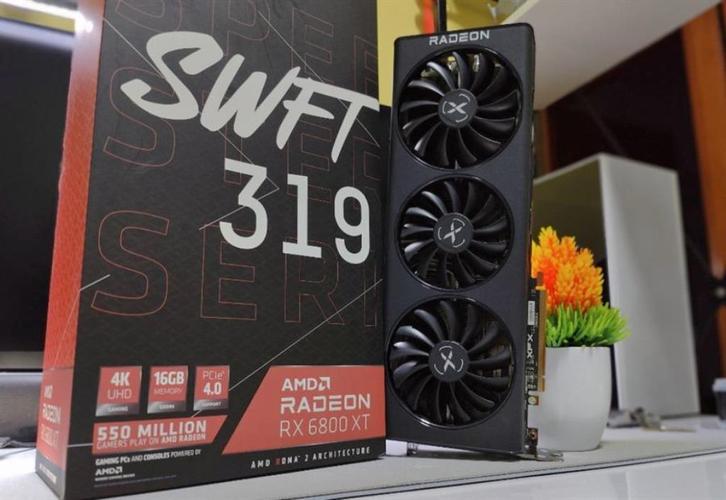 XFX RX 6800 XT Speedster Merc 319 16GB, Computers en Software, Videokaarten, Zo goed als nieuw, AMD, PCI-Express 4.0, GDDR6, HDMI