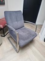 Grijze woonkamer stoel, Huis en Inrichting, Stoelen, Zo goed als nieuw, Ophalen, Stof, Eén