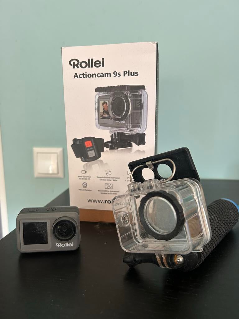 Rollei Actioncam 9S Plus - Perfect voor avontuur!, Ophalen of Verzenden, Zo goed als nieuw, Rollei
