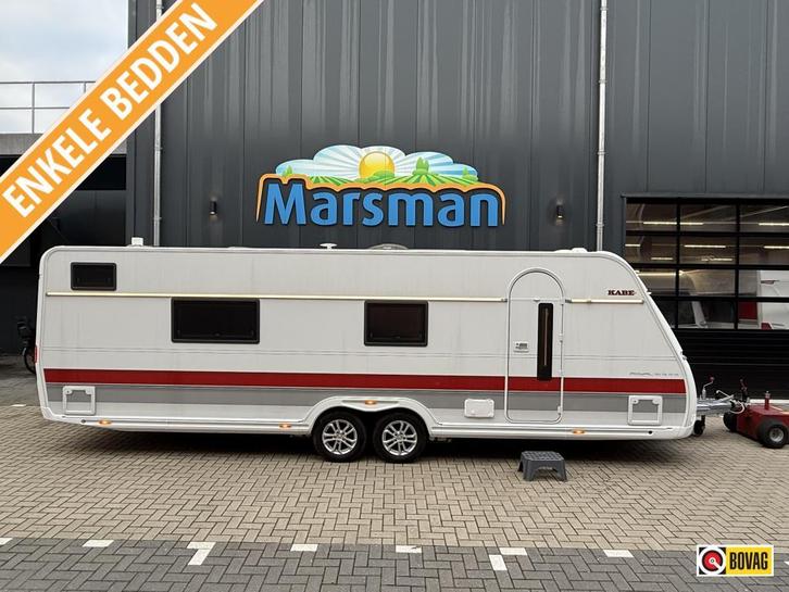 Kabe Royal 780 TDL, Caravans en Kamperen, Caravans, tot en met 4, Overige, Kabe, 2 aparte bedden, Overige typen, Douche, Gascomfoor