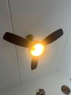 Plafondlamp met ventilator, Huis en Inrichting, Lampen | Plafondlampen, Ophalen, Nieuw, Metaal