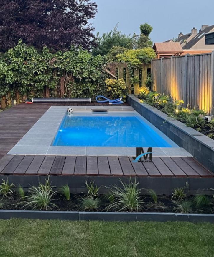 Zwembad HDPE 9 x 3 x 1,5 m HDPE Compleet ACTIE!!, Tuin en Terras, Zwembad-toebehoren, Nieuw, Ophalen