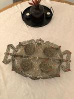 Antieke set met dienblad, Ophalen of Verzenden