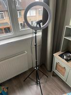 Ringlamp met Statief - Perfect voor Foto & Video!, Audio, Tv en Foto, Fotografie | Fotostudio en Toebehoren, Ophalen, Zo goed als nieuw