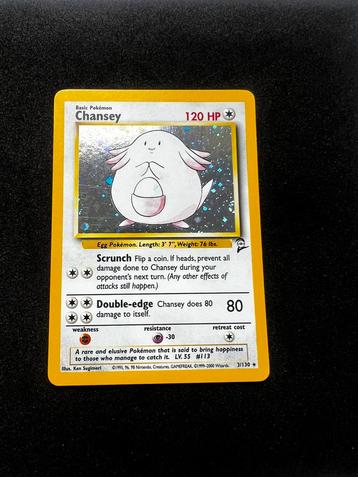 Chansey base set beschikbaar voor biedingen