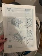 Kinder babybed mika the wood factory twf wit, Kinderen en Baby's, Babywiegjes en Ledikanten, Ophalen, Ledikant