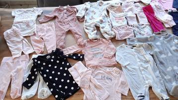 Baby pakket kleding meisje mt 50 - 56 najaar beschikbaar voor biedingen