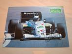 Formule 1 kaart van Teo Fabi (Toleman), Ophalen of Verzenden, Zo goed als nieuw, Formule 1