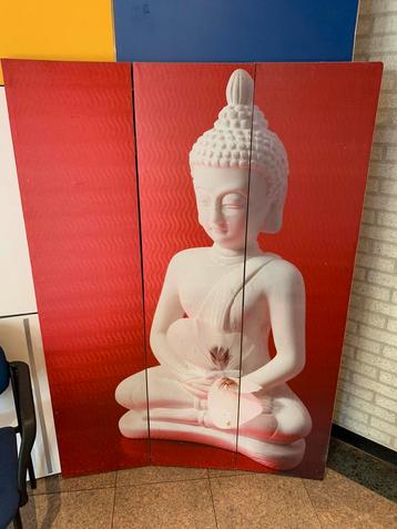Buddha drieluik kamerscherm beschikbaar voor biedingen