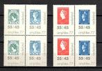 Nvph 1137-1140 amphilex 1977 blokken van 4 postfris, Postzegels en Munten, Postzegels | Nederland, Ophalen of Verzenden, Na 1940