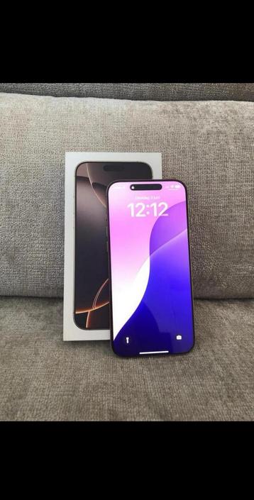 IPhone 16 pro max (256gb dessert titanium beschikbaar voor biedingen