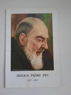 BIDPRENTJE PATER PIO, Verzamelen, Bidprentjes en Rouwkaarten, Ophalen of Verzenden, Bidprentje