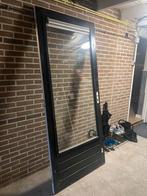 Buitendeur met glas, Doe-het-zelf en Verbouw, Gebruikt, 80 tot 100 cm, Ophalen of Verzenden, Buitendeur