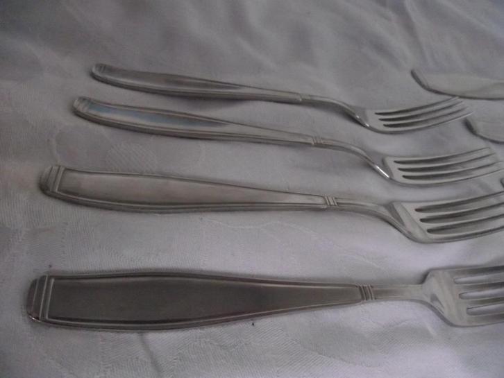 34 stuks Gero ZILMETA 562 Carre Chevron bestek 1936-1962 p s, Antiek en Kunst, Antiek | Bestek, Ophalen of Verzenden