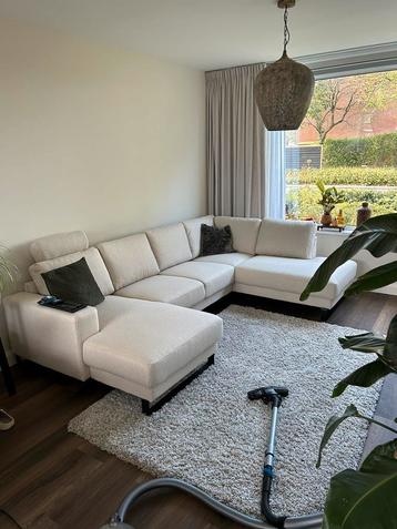 U bank 310x200 beige stof beschikbaar voor biedingen