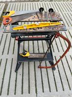 Black and Decker werktafel plus gereedschap, Ophalen of Verzenden, Gebruikt