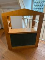 Vintage Poppenkast met Winkeltje en Krijtbord, Ophalen, Gebruikt, Meubelstuk of Keukentje