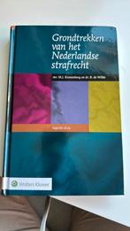 Grondtrekken van het Nederlandse strafrecht, Ophalen of Verzenden, Zo goed als nieuw