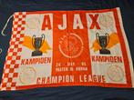 Vlag Champions League Finale 1995 Ajax - Milaan
100 x 140 cm, Ophalen of Verzenden, Zo goed als nieuw