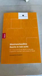 Maatwerkeditie Recht in het echt, Boeken, Ophalen of Verzenden, Nieuw, WO