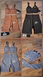 Malelions sport legging crop top bra bh biker short xxs xs, Blauw, Nieuw, Ophalen of Verzenden, Fitness of Aerobics