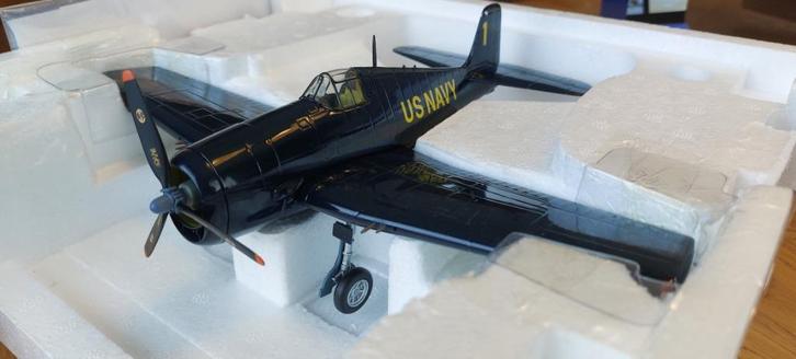 Franklin Mint Armour 1/48 - GRUMMAN F-6F HELLCAT ref B11C989, Verzamelen, Luchtvaart en Vliegtuigspotten, Nieuw, Schaalmodel, Ophalen of Verzenden