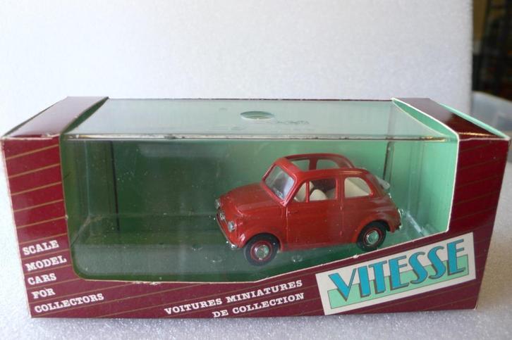 fiat 500 - vitesse  1/43, Hobby en Vrije tijd, Modelauto's | 1:43, Nieuw, Auto, Overige merken, Verzenden