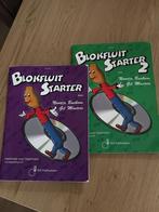 Blokfluit Starter Deel 1 en 2, Overige genres, Les of Cursus, Ophalen of Verzenden, Zo goed als nieuw
