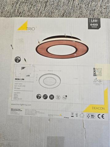 TRIO "DEACON" LED Ceiling Light – 37W | 4400 Lumens beschikbaar voor biedingen