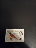 Brits Honduras Postzegel met Vogel en Koningin Elizabeth, Ophalen of Verzenden