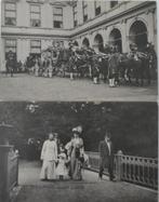 PRINSES JULIANA doop 1909 en bezoek Artis, Verzamelen, Ophalen of Verzenden, Gebruikt, Nederland, Kaart, Foto of Prent