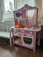 Roze Speelkeuken voor Uren Speelplezier!, Ophalen, Gebruikt, Hout, Speelkeuken