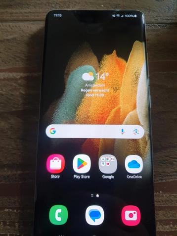 Samsung s21 ultra 5g 128gb in goede staat beschikbaar voor biedingen