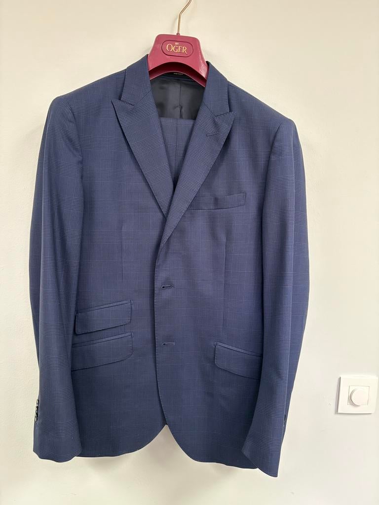 Massimo Dutti kostuum maat 50, Kleding | Heren, Kostuums en Colberts, Ophalen of Verzenden, Zo goed als nieuw, Maat 48/50 (M)