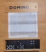 Vintage Domino Set, Een of twee spelers, Ophalen of Verzenden, Zo goed als nieuw, Onbekend