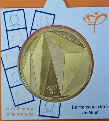 Nederland 2023 DvdM Penning in Munthouder KNM beschikbaar voor biedingen