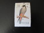 Postzegel Vogel: Boomvalk uit Polen, Ophalen of Verzenden, Gestempeld, Dier of Natuur