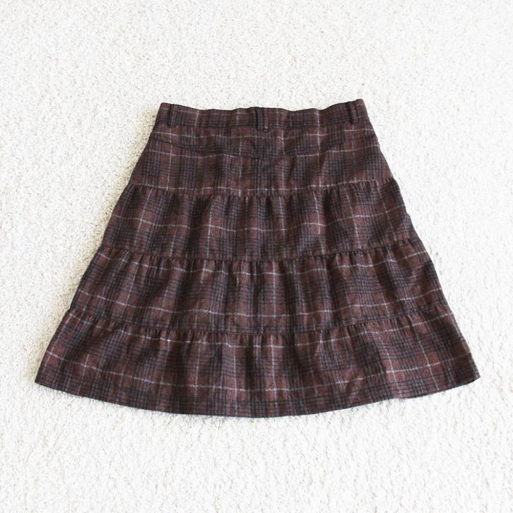 Dateless Rok (M) - 15 € 30,-, Kleding | Dames, Rokken, Zo goed als nieuw, Maat 38/40 (M), Bruin, Boven de knie, Ophalen of Verzenden