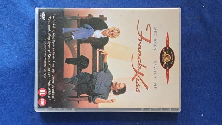 French Kiss "Kevin Kline, Meg Ryan", Cd's en Dvd's, Dvd's | Komedie, Zo goed als nieuw, Actiekomedie, Vanaf 16 jaar, Ophalen of Verzenden