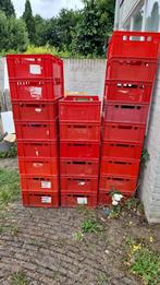 E2 vleeskrat met open handgrepen, Doe-het-zelf en Verbouw, Kratten en Dozen, Gebruikt, Minder dan 35 cm, Ophalen of Verzenden