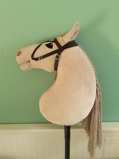 Handgemaakte hobbyhorse te koop, Kinderen en Baby's, Speelgoed | Hobbelfiguren, Zo goed als nieuw, Ophalen of Verzenden