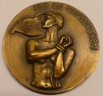 Penning uit 1947: “Japanse Vrouwenkampen” penning, Ophalen of Verzenden, Brons, Nederland