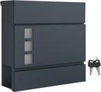 SONGMICS Moderne brievenbus, met krantenhouder, Staal, Nieuw, Ophalen of Verzenden