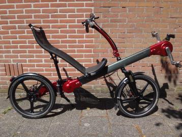 Ligfiets Flevobike GreenMachine met bovenstuur, voorvering beschikbaar voor biedingen