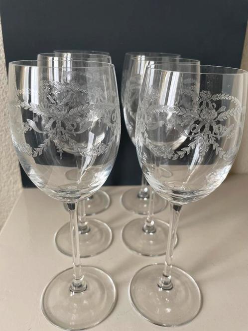 Wijnglas 6x / wijnglazen Cristal d’Arques Padova Venezia, Verzamelen, Glas en Borrelglaasjes, Nieuw, Overige typen, Ophalen of Verzenden