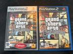 GTA San Andreas PS2 - 2 Exemplaren gewoon en platinum, Spelcomputers en Games, Games | Sony PlayStation 2, Avontuur en Actie, Gebruikt