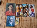 Diverse vintage posters bigeye zigeunermeisje 60's retro, Antiek en Kunst, Ophalen of Verzenden